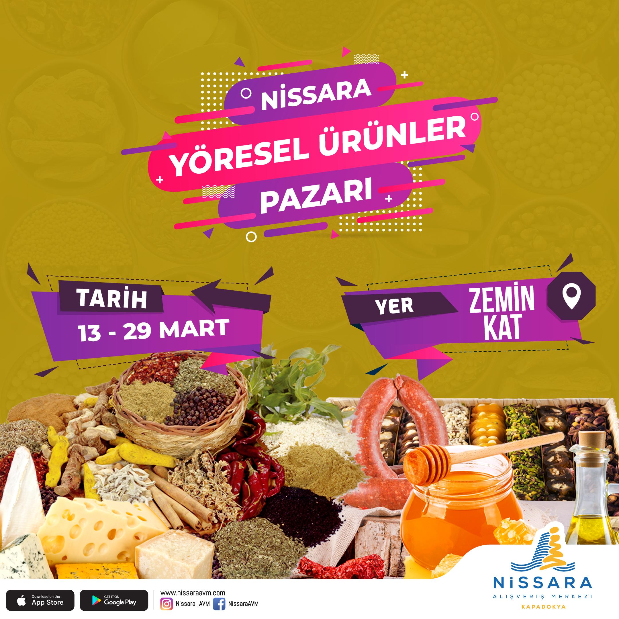 Nissara AVM’de Yöresel Ürünler Festivali Başladı: Anadolu’nun Dört bir Yanından Gelen Lezzetler Nevşehir’de Buluşuyor!